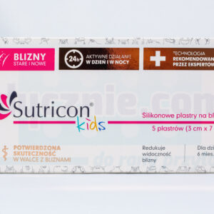 Silikonové náplasti na jizvy Sutricon Kids 3* 7cm 1ks